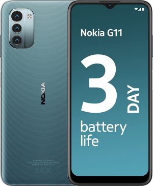 Nokia G11 4G 6.5'' Smartphone 3GB RAM 32GB Unlocked DUAL-Sim - Ice