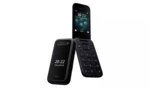 Nokia 2660 Flip Mobile Phone SIM-Free Unlocked 4G Dual-SIM - Black