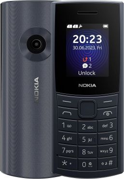 Nokia 110 4G Mobile Phone SIM-Free Unlocked Dual SIM - Midnight Blue