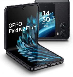 OPPO Find N2 Flip 5G 256GB Smartphone 8GB RAM Dual-SIM-Free - Astral Black
