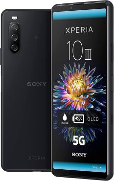 Sony Xperia 10 III 6" 5G Smartphone 6GB RAM 128GB Unlocked SIM-Free - Black
