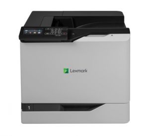Lexmark CS820DE A4 1200 x 1200 dpi Colour Laser Printer - White/Grey