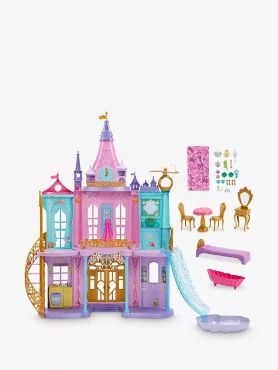 Disney Princess Magical Adventures Castle Doll House H120 x W106 x D36cm