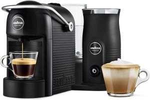 Lavazza LM700BK A Modo Mio Jolie Coffee Machine with Milk Frother - Black