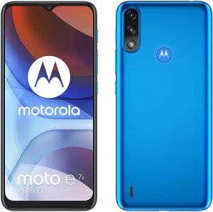 Motorola Moto E7i Power 4G 6.5" Smartphone 32GB Unlocked - Tahiti Blue