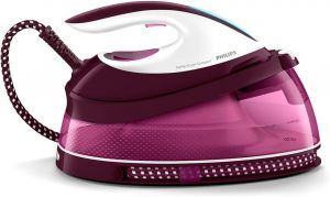 Philips GC7842/46 Perfect Care Compact Steam Generator Iron 2400W - Rose Red