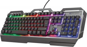 Trust Gaming Torac 23877 Wired Keyboard with Dedicated Game Mode - Black
