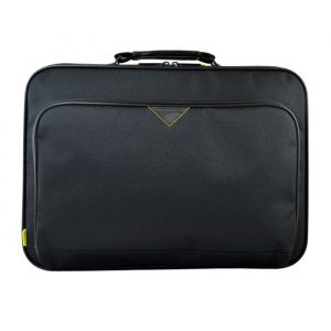 Techair Classic Clamshell Polyester Laptop Bag for 15.6" Notebook - Black