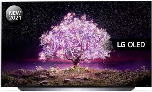 LG OLED55C14LB OLED HDR 4K Ultra HD 55" Smart TV with Freesat HD - Black
