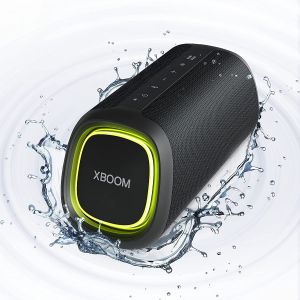 LG XBOOM Go XG7QBK Portable Bluetooth AUX LED Lights Waterproof Speaker