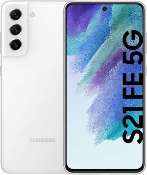 Samsung Galaxy S21 FE 6.4" 128GB 5G Smartphone Unlocked Dual-SIM-Free White