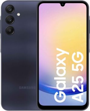 Samsung Galaxy A25 5G Smartphone 128GB Unlocked Dual-SIM-Free Blue Black