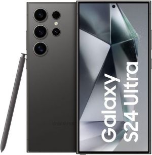 Samsung Galaxy S24 Ultra 5G Smartphone 256GB Dual-SIM-Free - Titanium Black