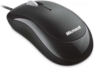Microsoft 	P58-00057 Basic Optical Computer Mouse - Black