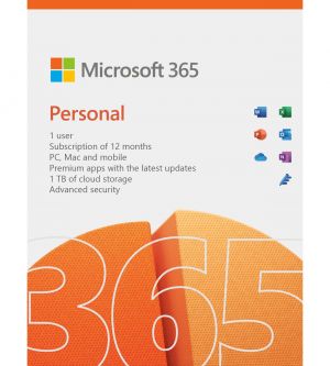 Microsoft 365 Personal 1 Year Subscription for 1 User - Dutch