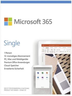 Microsoft QQ2-00993 Office 365 Single PC/Mac/Mobile 1 User - German