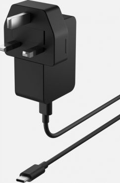 Microsoft Surface Duo Power Supply 1.75m 18w USB-C UK Plug - Black