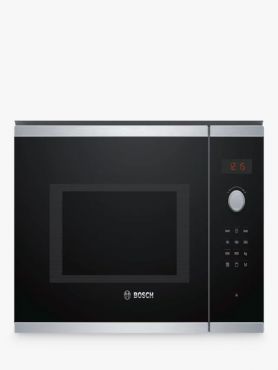 Bosch Series 4 BEL553MS0B Built-In Combination Microwave with Grill - Black
